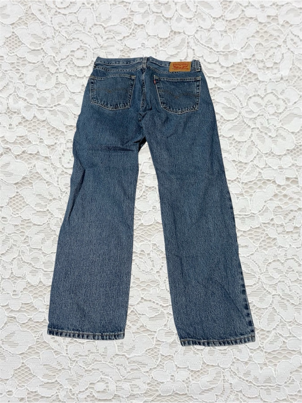vintage levi’s blue denim 505 jeans